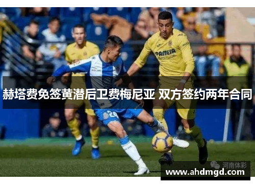 赫塔费免签黄潜后卫费梅尼亚 双方签约两年合同
